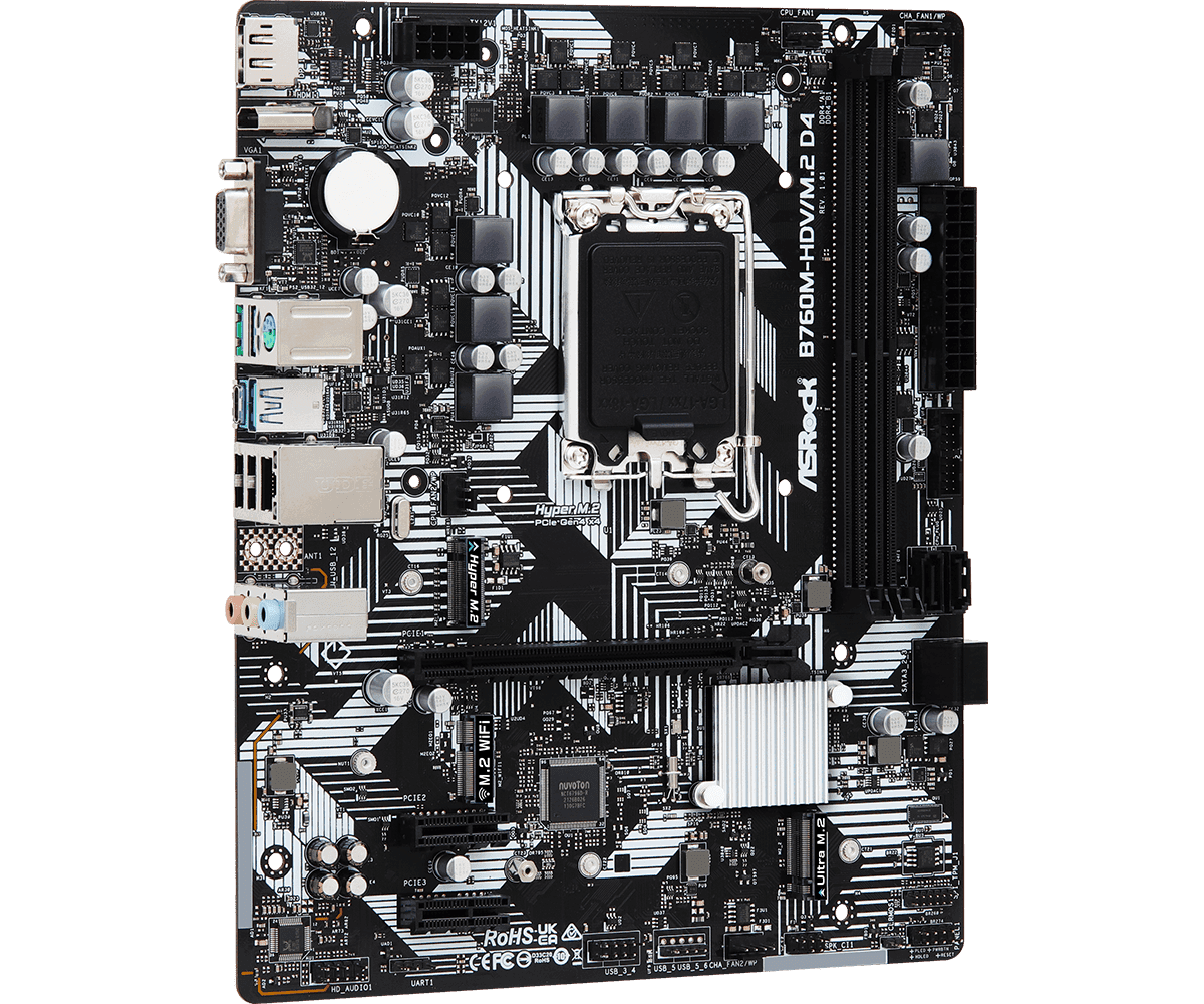 ASROCK B760M-HDV/M.2 D4