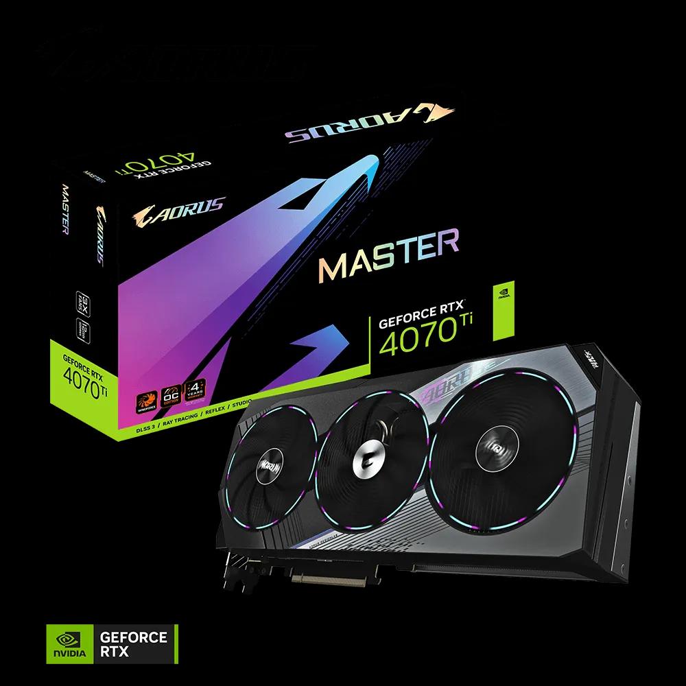 GIGABYTE GEFORCE RTX4070TI AORUS MASTER 12GB GDDR6X