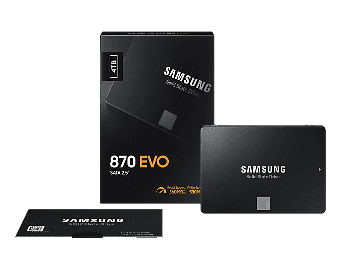 SAMSUNG 870 EVO SATA3 4TB SSD