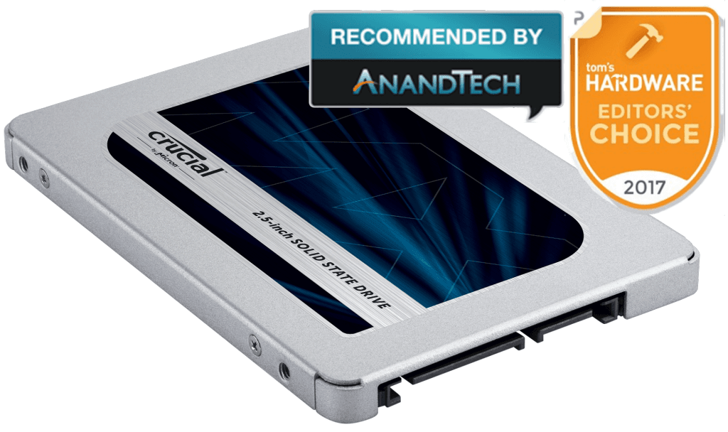 CRUCIAL 2TB MX500 SSD 2.5"
