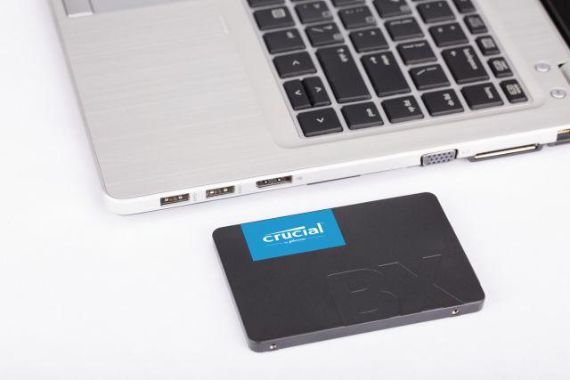 CRUCIAL 500GB BX500 3D NAND SATA 2.5" SSD