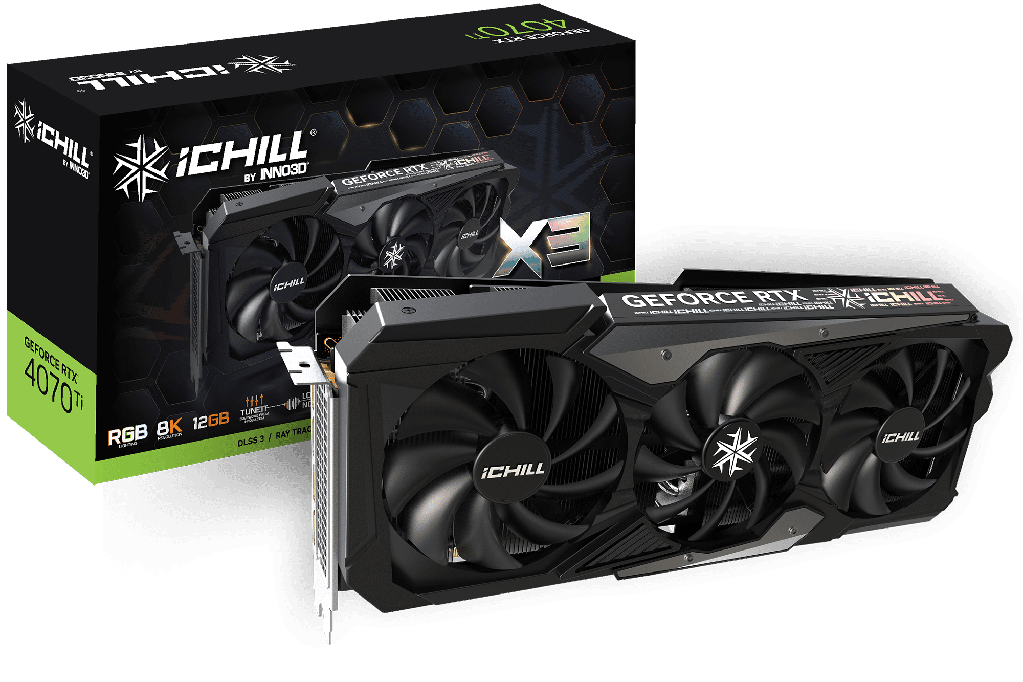ICHILL RTX4070TI X3 12GB GDDR6X