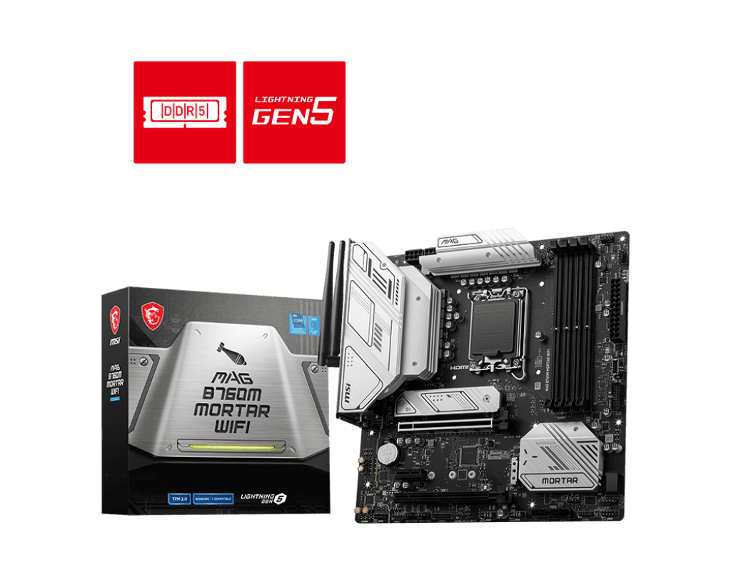 MSI MAG B760M MORTAR WIFI D5