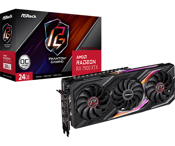 ASROCK RX7900XTX PHANTOM GAMING 24GB OC