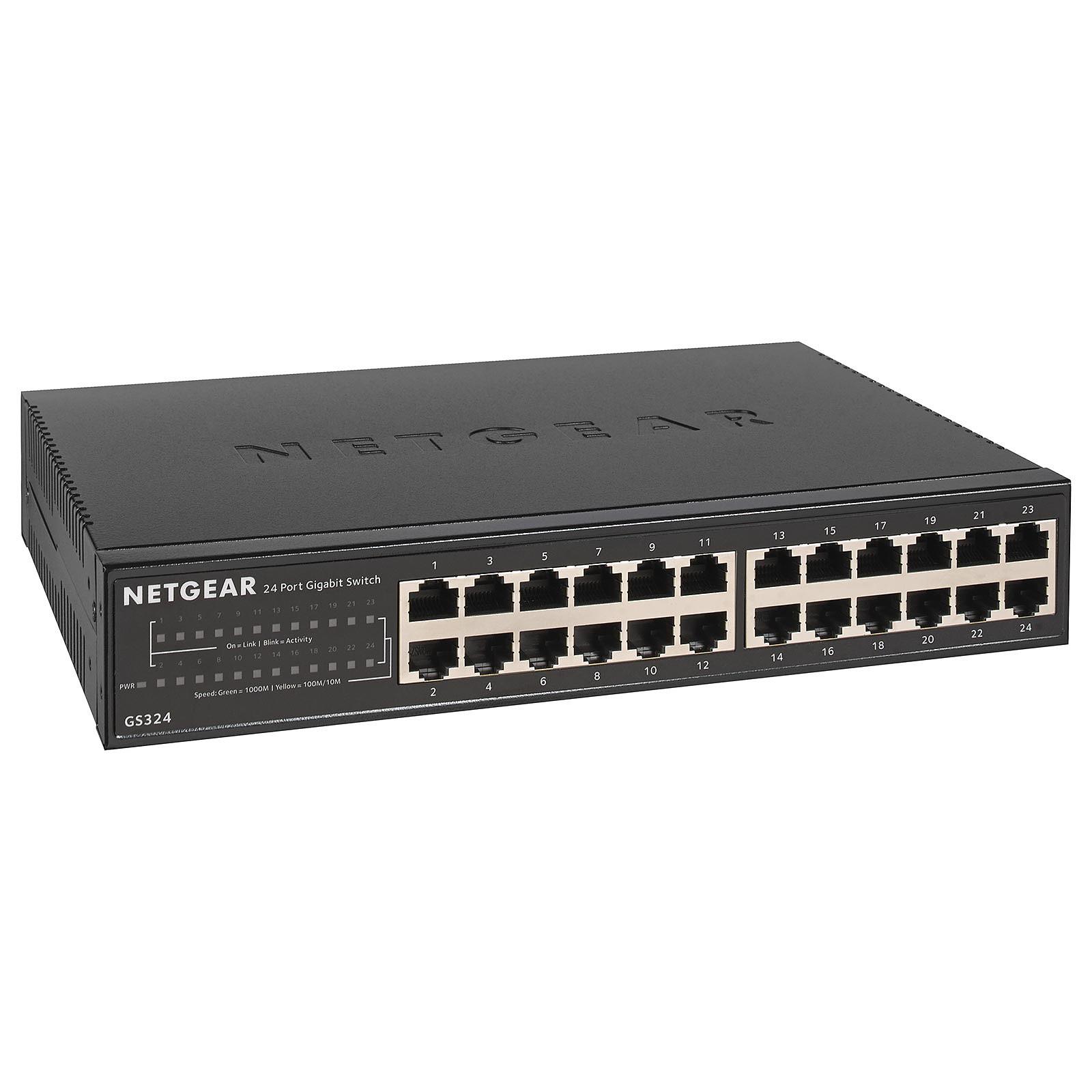 NETGEAR GS324 24-PORT GIGABIT ETHERNET SWITCH