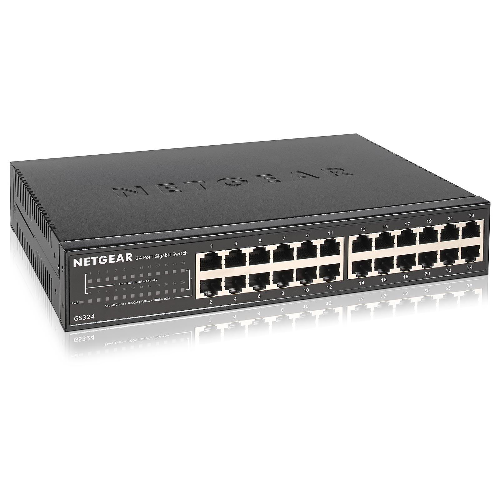NETGEAR GS324 24-PORT GIGABIT ETHERNET SWITCH