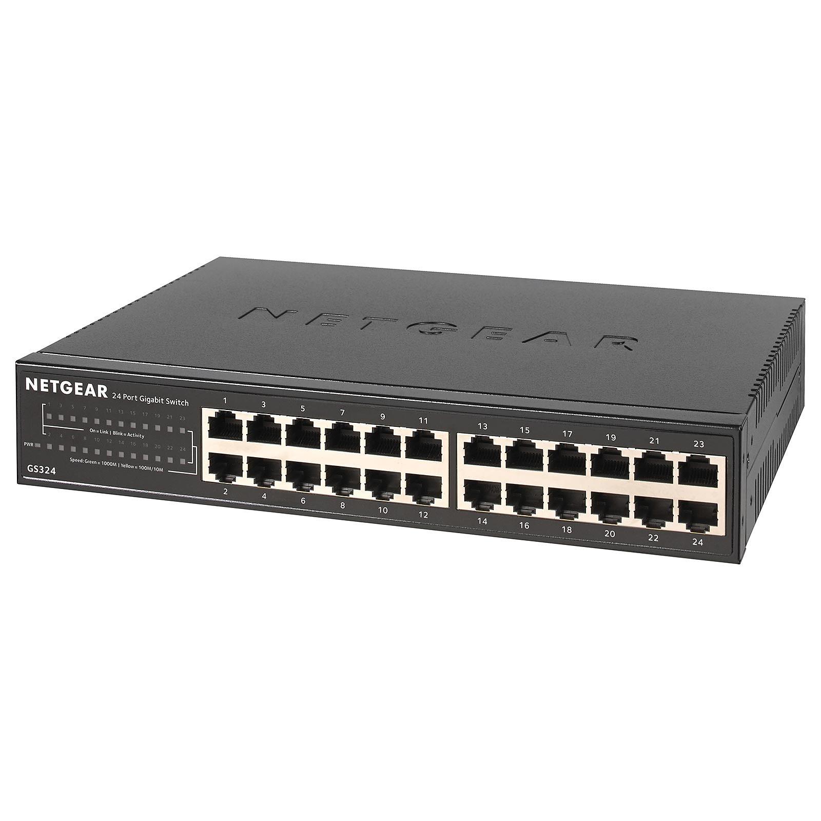 NETGEAR GS324 24-PORT GIGABIT ETHERNET SWITCH