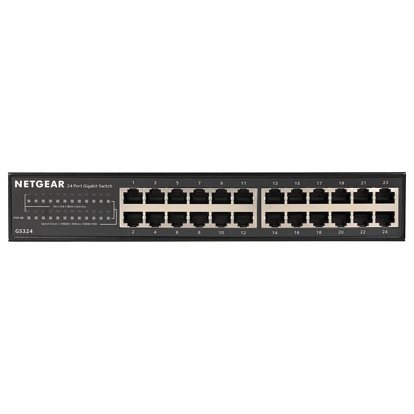 NETGEAR GS324 24-PORT GIGABIT ETHERNET SWITCH