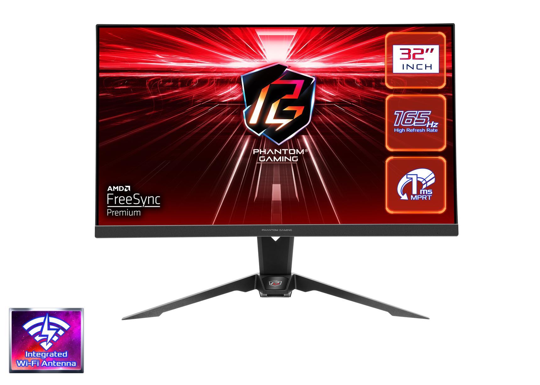 ASROCK PG32QF2B 31.5" QHD Flat 165Hz Monitor