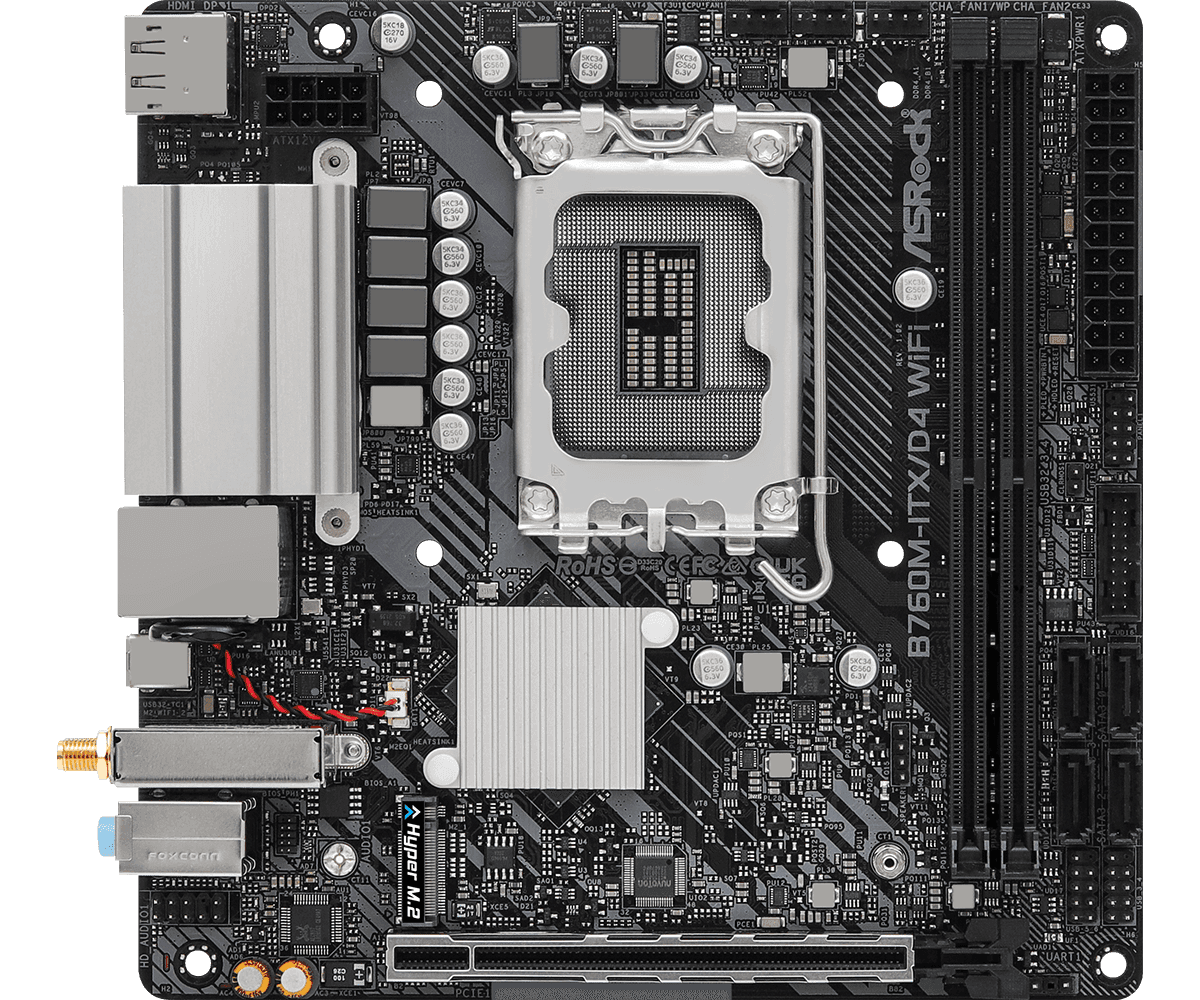 ASROCK B760M-ITX/D4-WIFI
