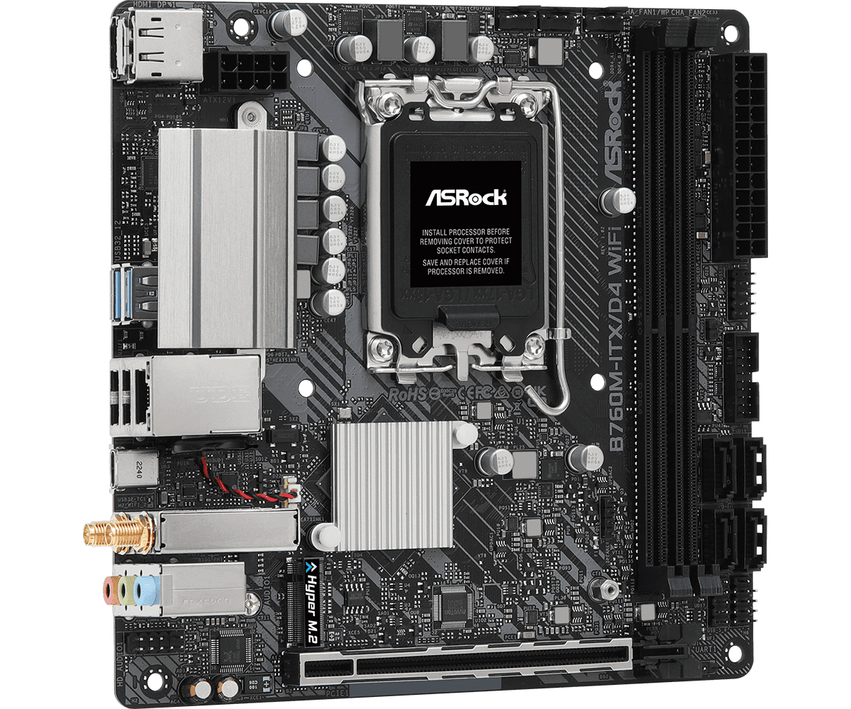 ASROCK B760M-ITX/D4-WIFI