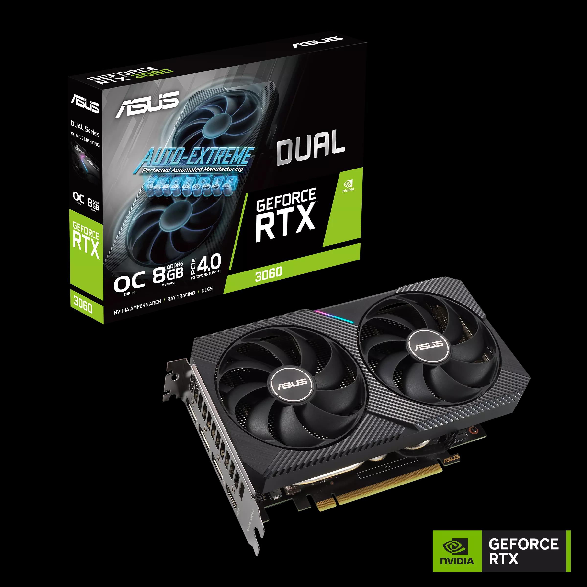 ASUS DUAL RTX3060 OC 8GB GDDR6