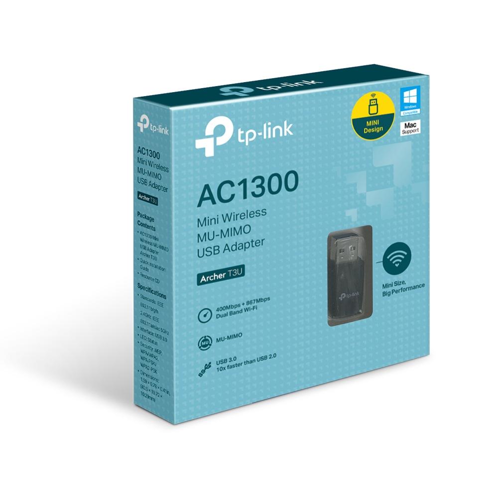TP-LINK T3U AC1300 MU-MIMO MINI USB ADAPTOR