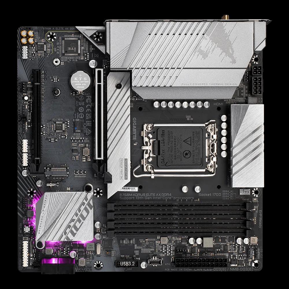 GIGABYTE B760M AORUS ELITE AX DDR4