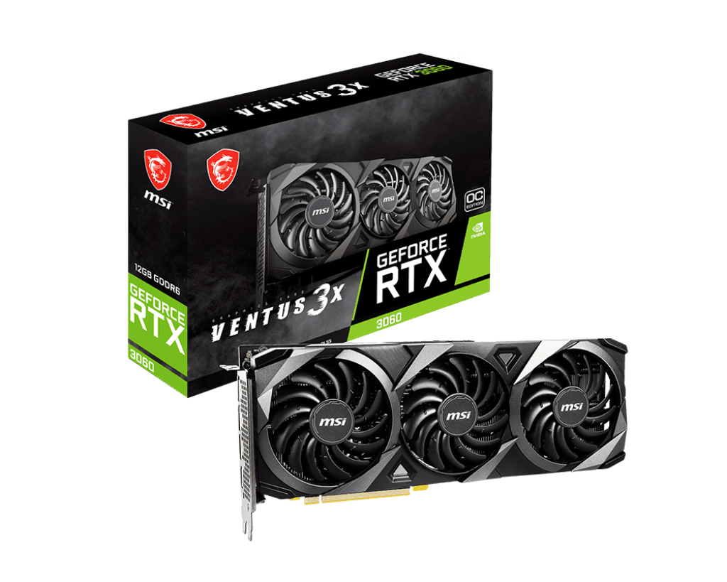 MSI RTX3060 VENTUS 3X 12G