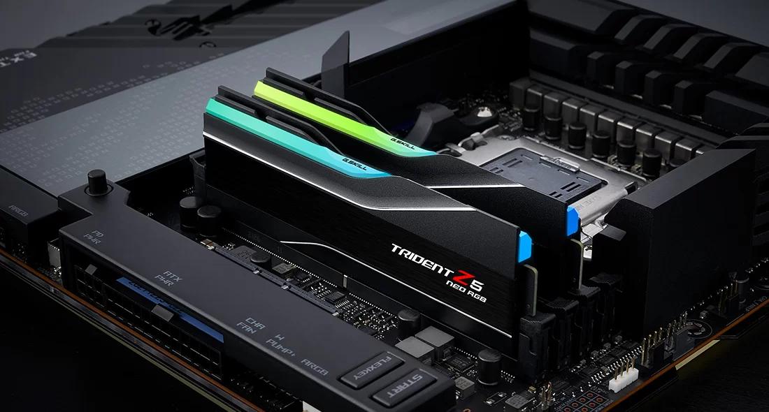G-SKILL TRIDENT TZ5 NEO RGB 64G(32G*2) DDR5 6000MHZ 1.4V
