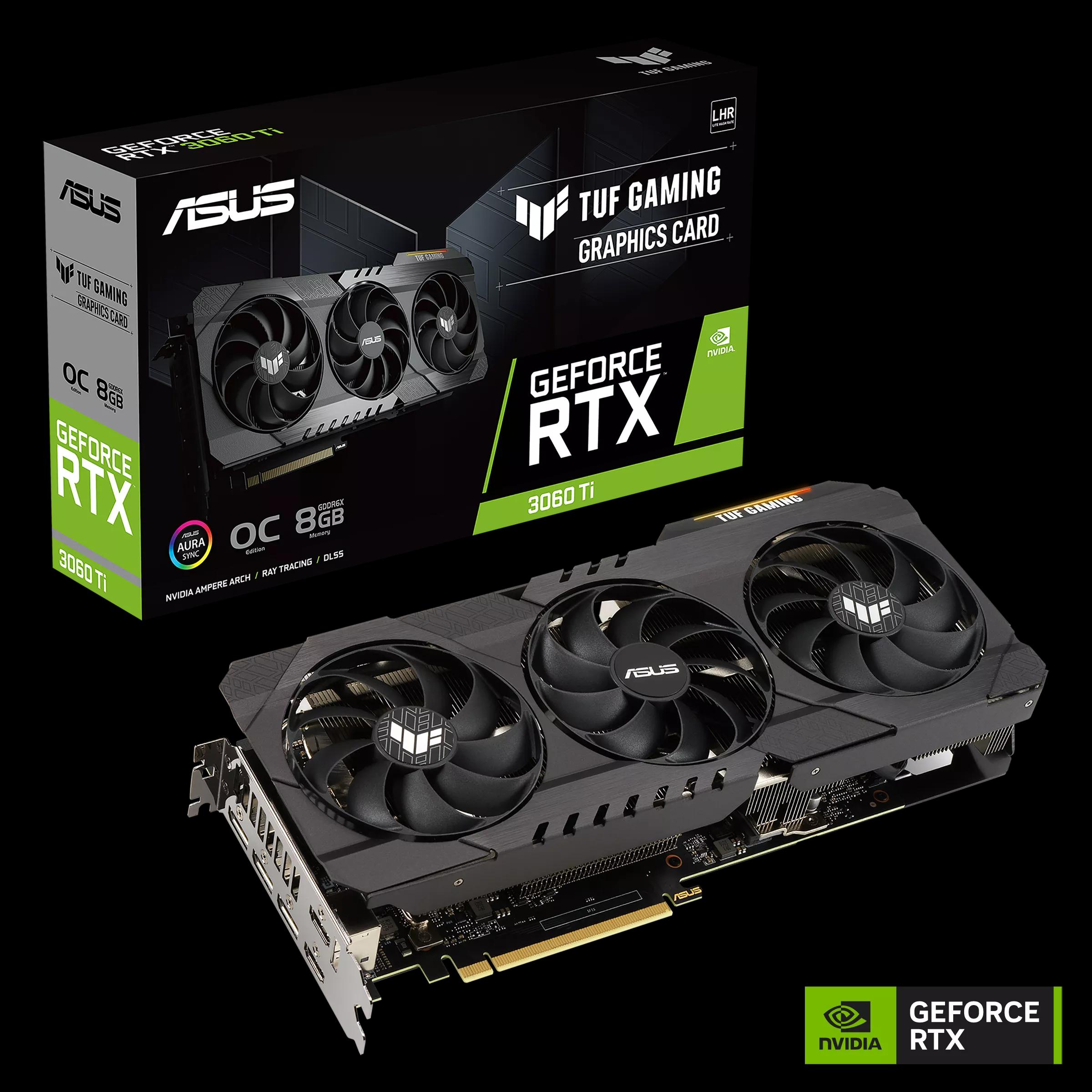 ASUS TUF GAMING RTX3060TI OC 8G GDDR6X