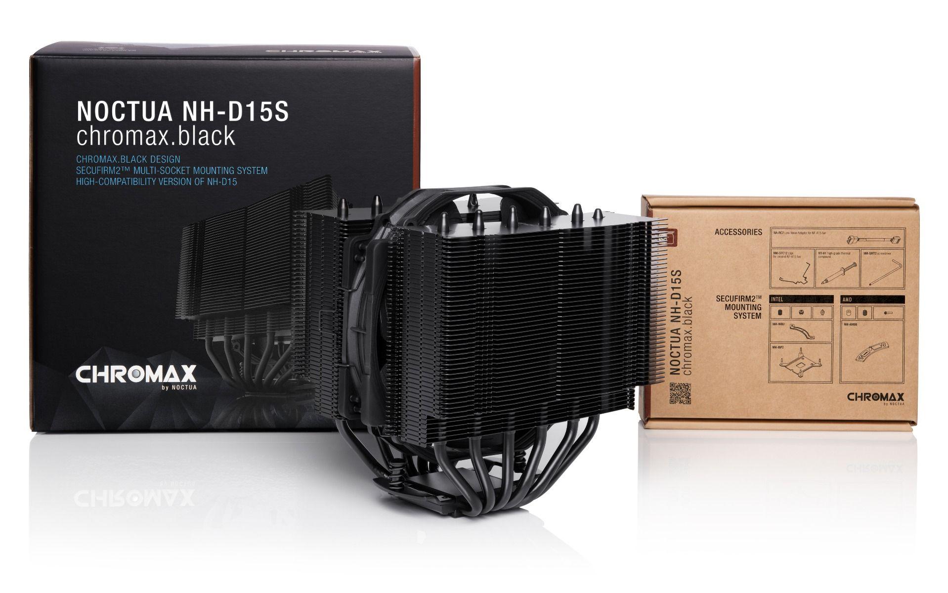 NOCTUA NH-D15S CHROMAX.BLACK CPU COOLER