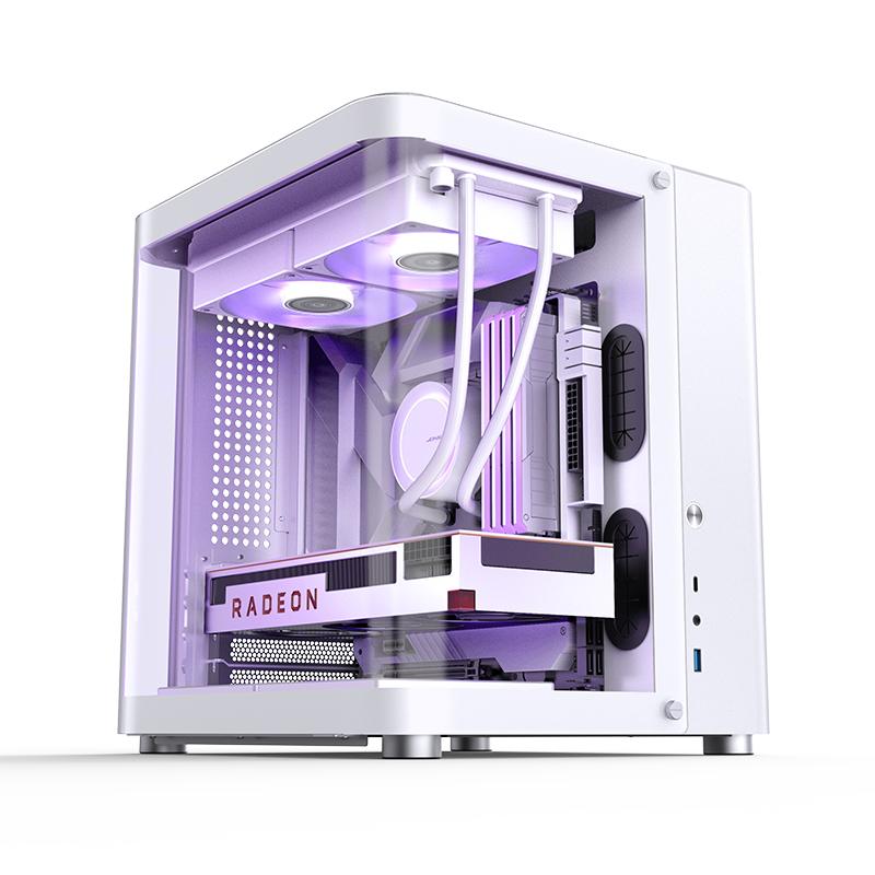 JONSBO TK-1 MATX CASE W/WINDOWS WHITE