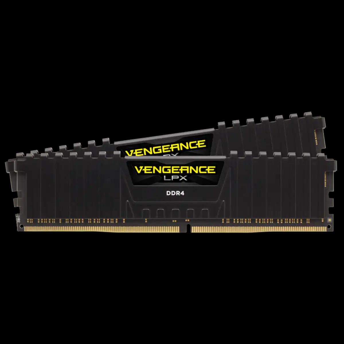 CORSAIR VENGEANCE LPX BLACK 8GB*2 DDR4 3200MHZ