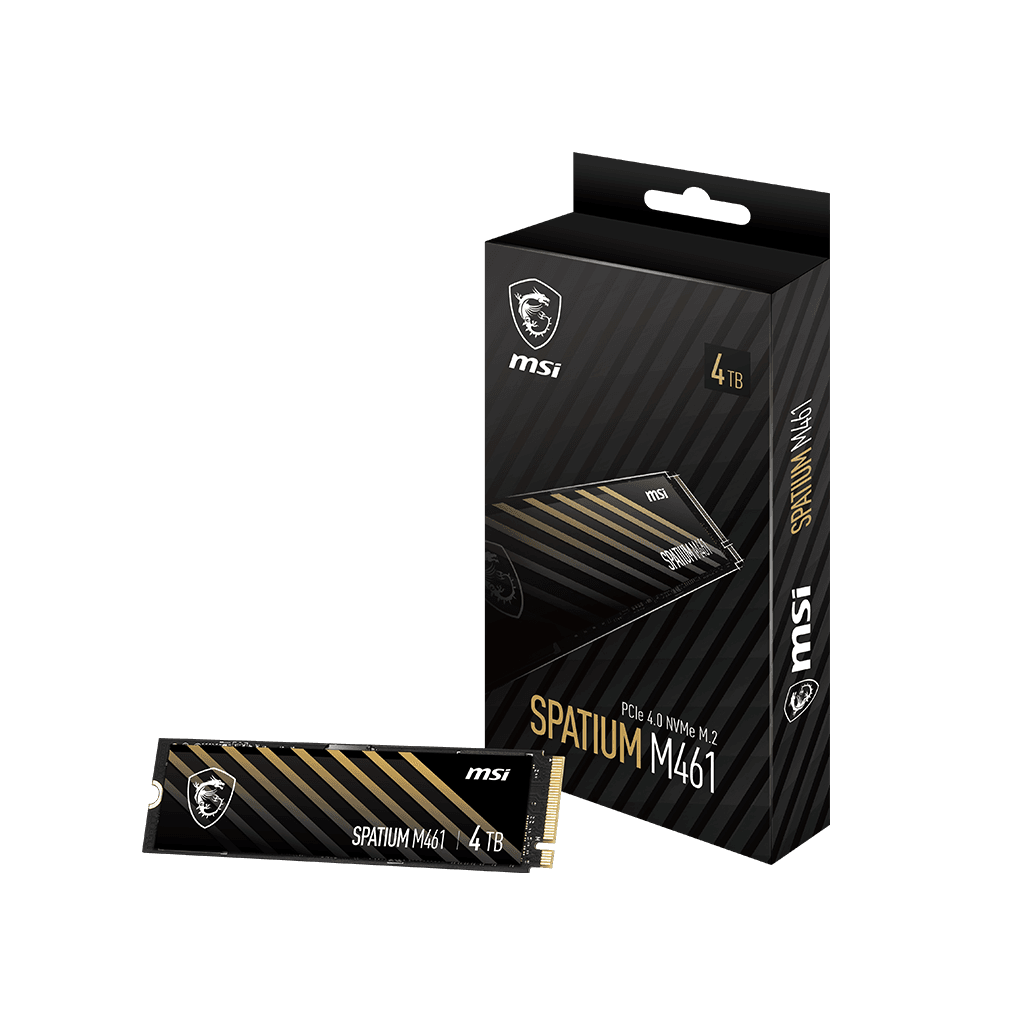 MSI SPATIUM M461 PCIE 4.0 M.2 4TB