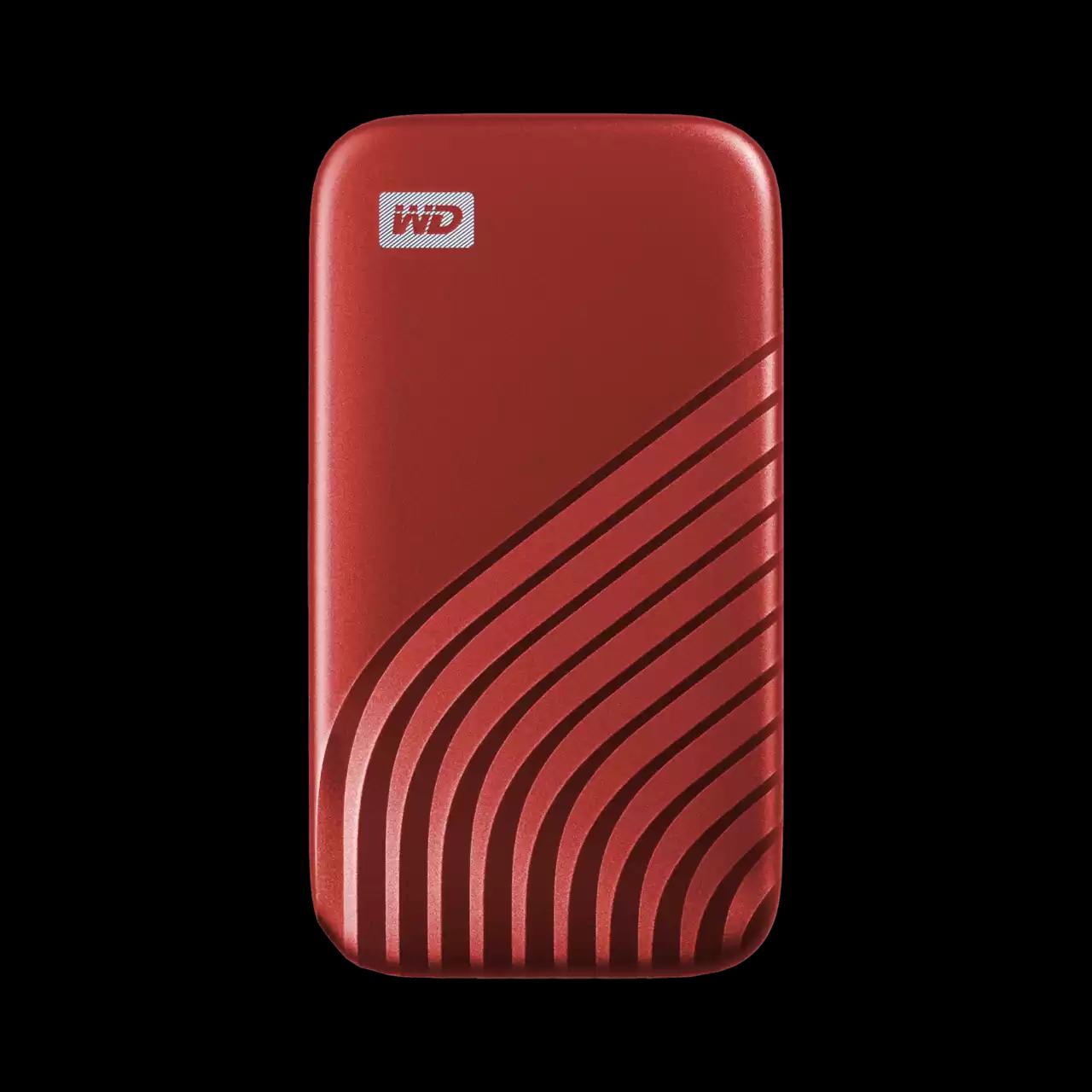 WESTERN DIGITAL WD MY PASSPORT SSD 500GB RED