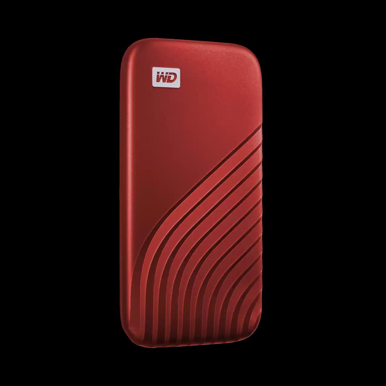 WESTERN DIGITAL WD MY PASSPORT SSD 500GB RED