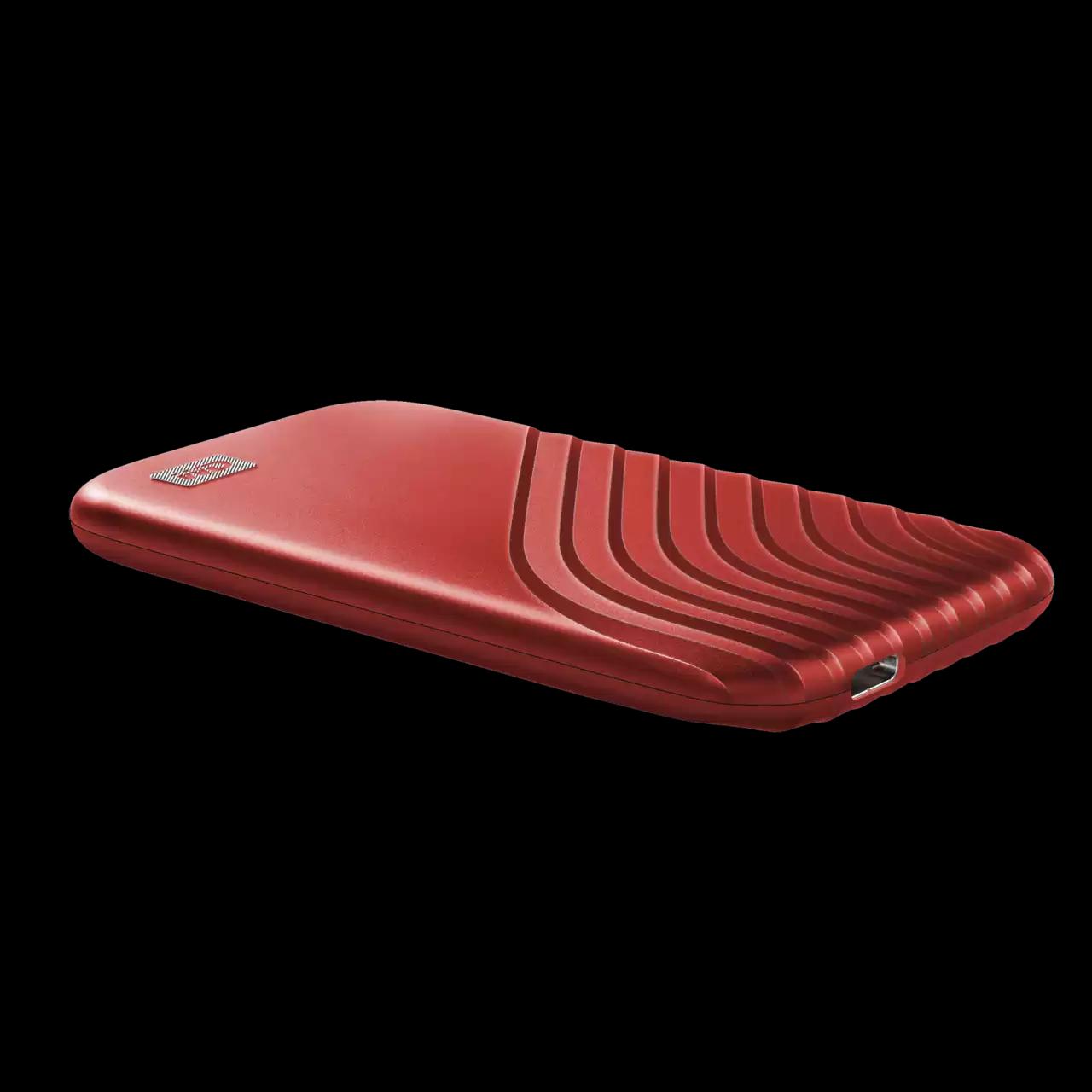 WESTERN DIGITAL WD MY PASSPORT SSD 500GB RED