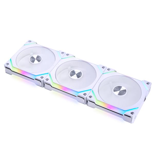 LIAN LI 120*28MM UNI FAN AL120V2*3 WHITE