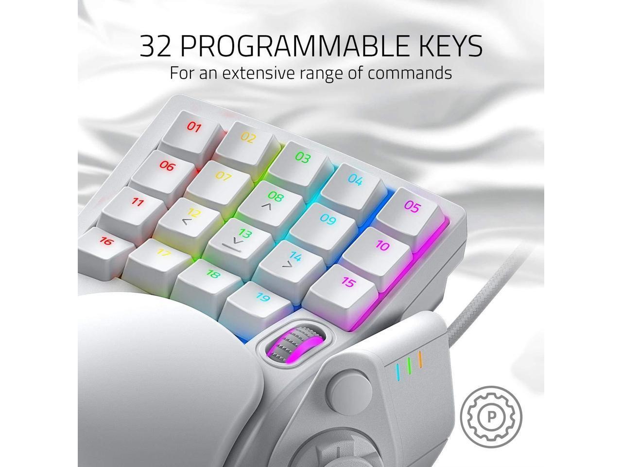 RAZER TARTARUS PRO ANALOG OPTICAL KEYPAD MERCURY