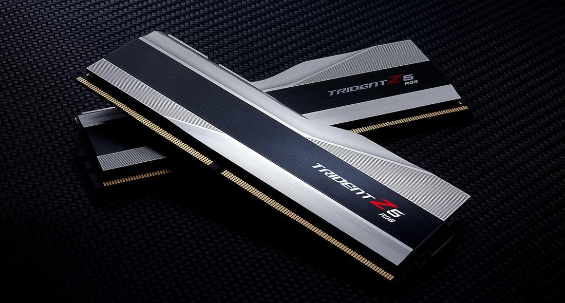 G-SKILL TRIDENT Z5 RGB SILVER 32G(16G*2) DDR5 7800MHZ 1.45