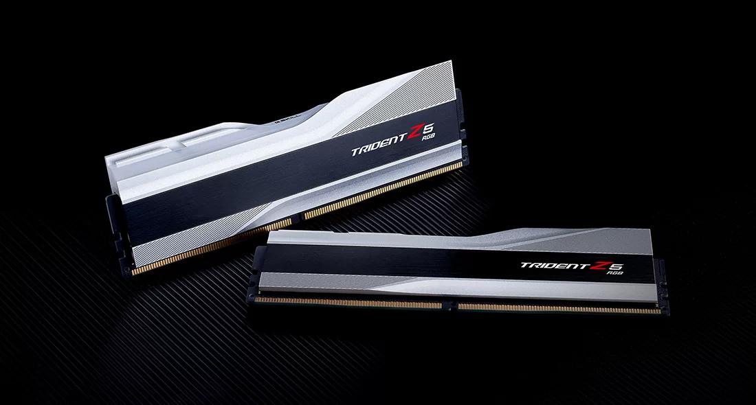 G-SKILL TRIDENT Z5 RGB SILVER 32G(16G*2) DDR5 7800MHZ 1.45