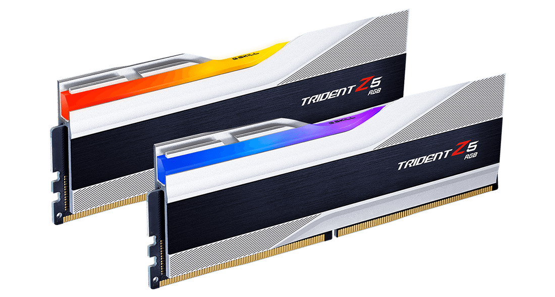 G-SKILL TRIDENT Z5 RGB SILVER 32G(16G*2) DDR5 7800MHZ 1.45