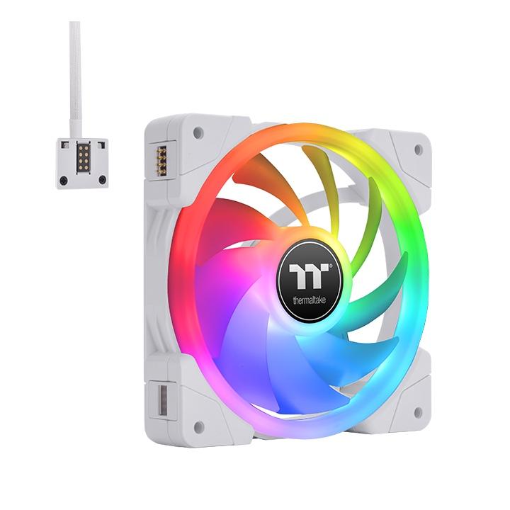 THERMALTAKE SWAFAN EX12 RGB FAN TT PREMIUM (3PACK) WHITE