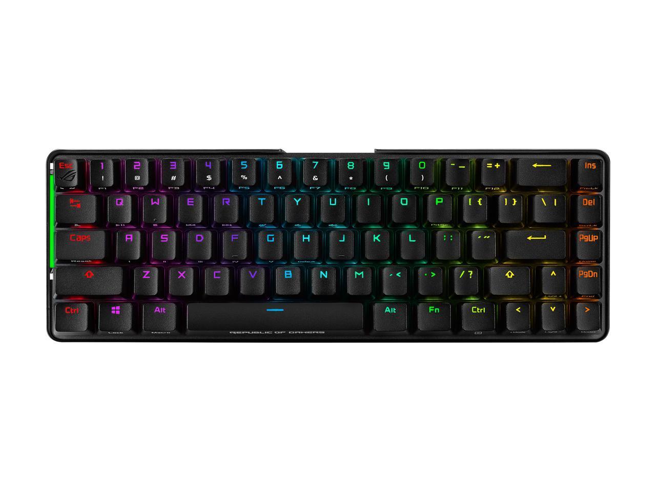 ASUS FALCHION NX 65% WIRELESS 紅軸機械鍵盤
