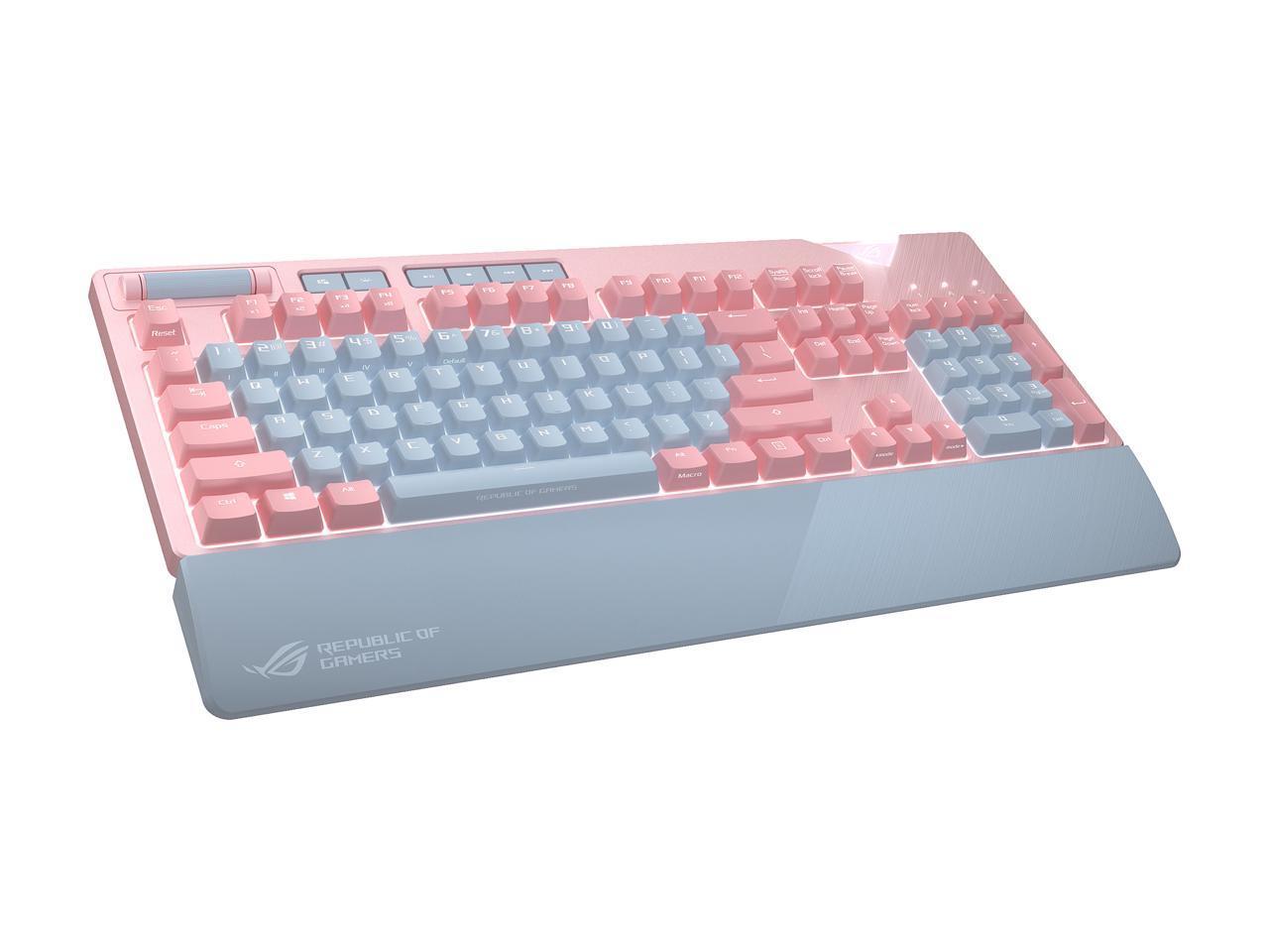 ASUS STRIX FLARE PINK RGB BL (Cherry MX 青軸 英字)