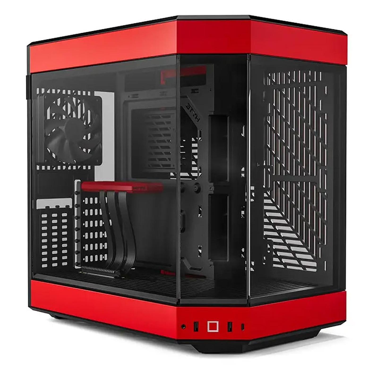 HYTE Y40 CASE BLACK/RED