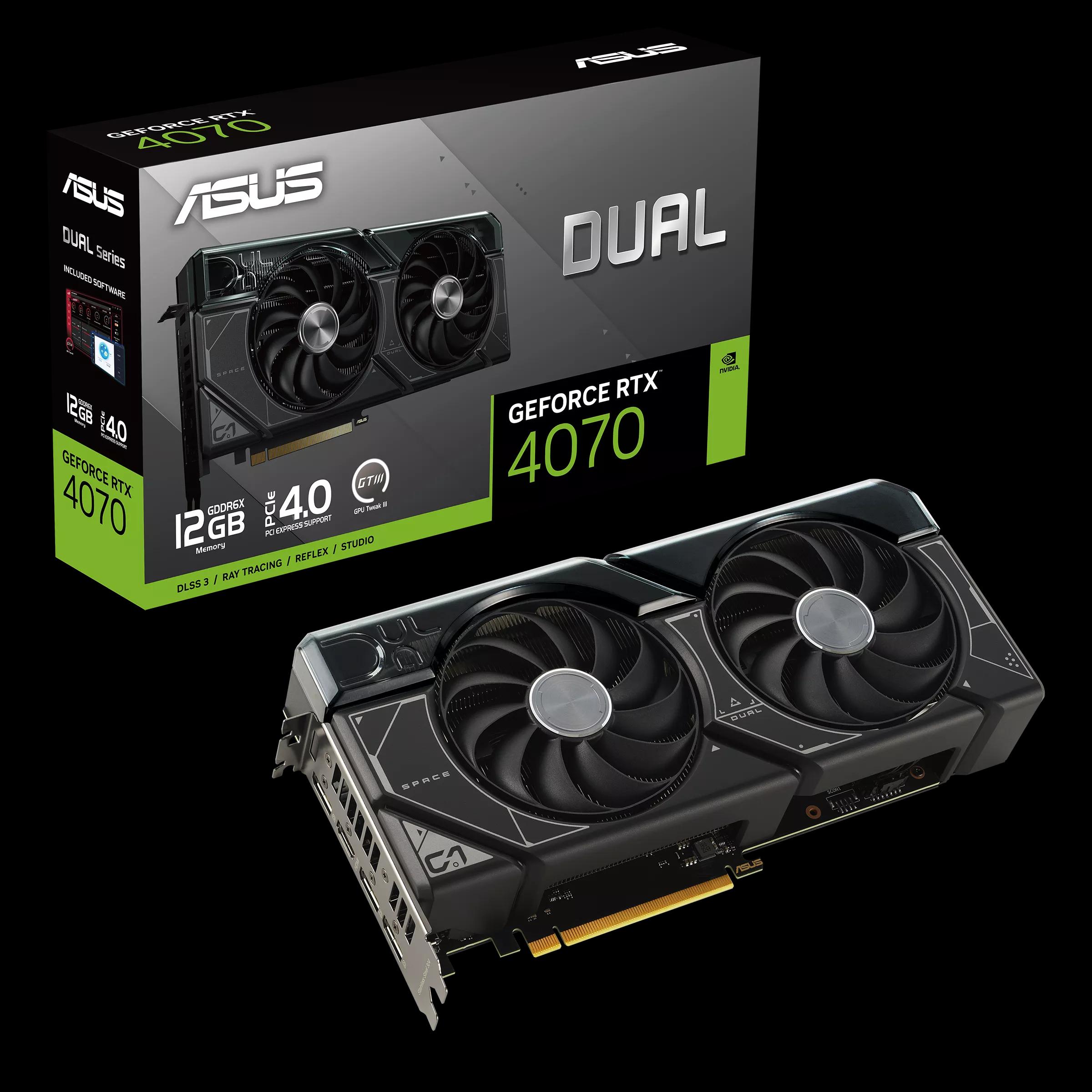 ASUS DUAL RTX4070 12G GDDR6X