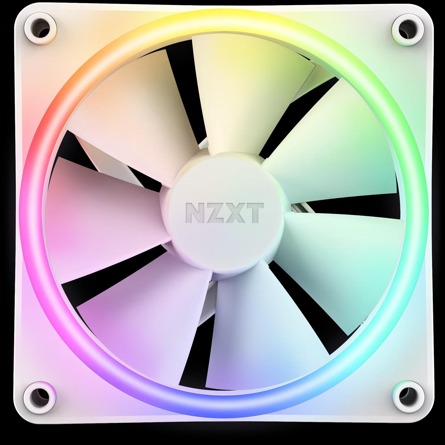 NZXT F120RGB DUO 120MM RGB FAN WHITE