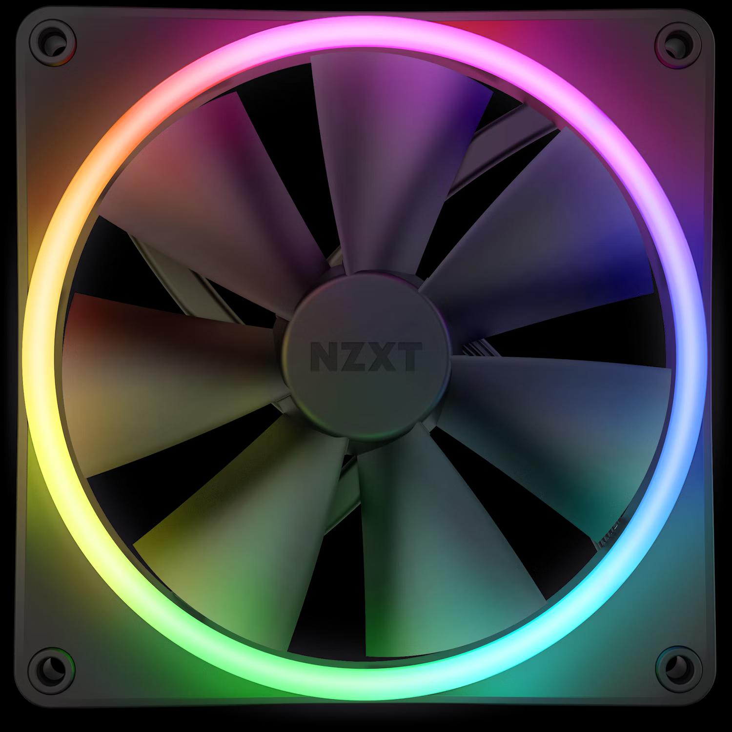NZXT F140RGB DUO 140MM RGB FAN BLACK