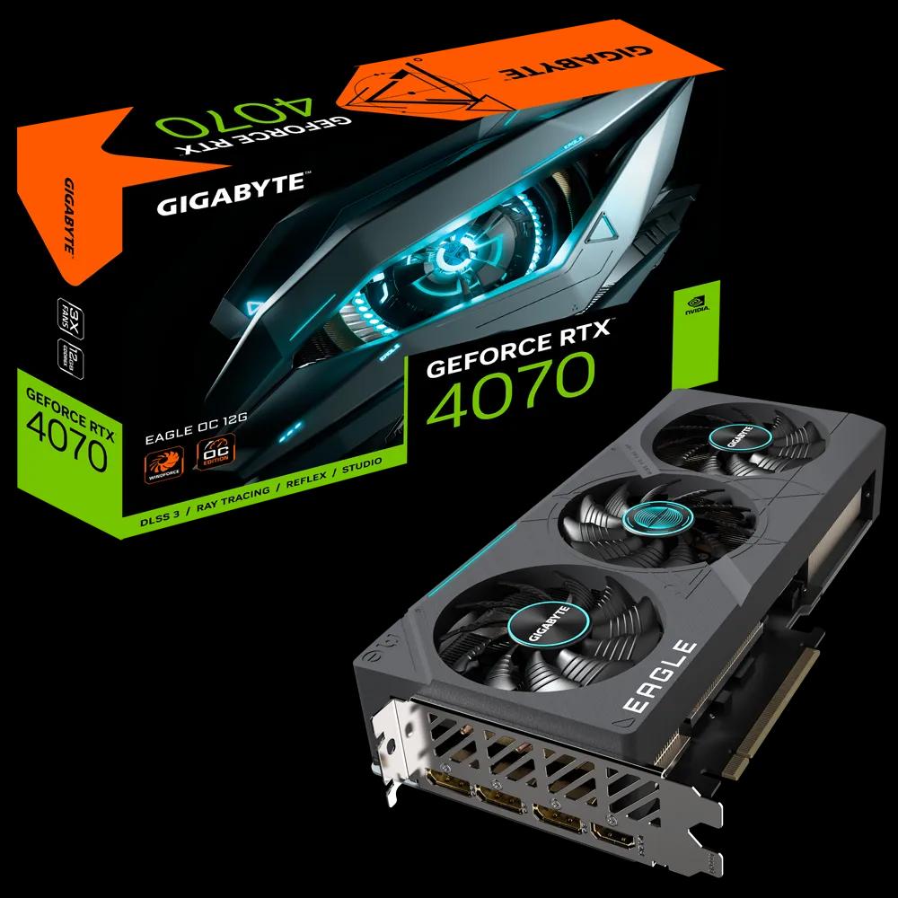 GIGABYTE RTX4070 EAGLE OC 12G GDDR6X