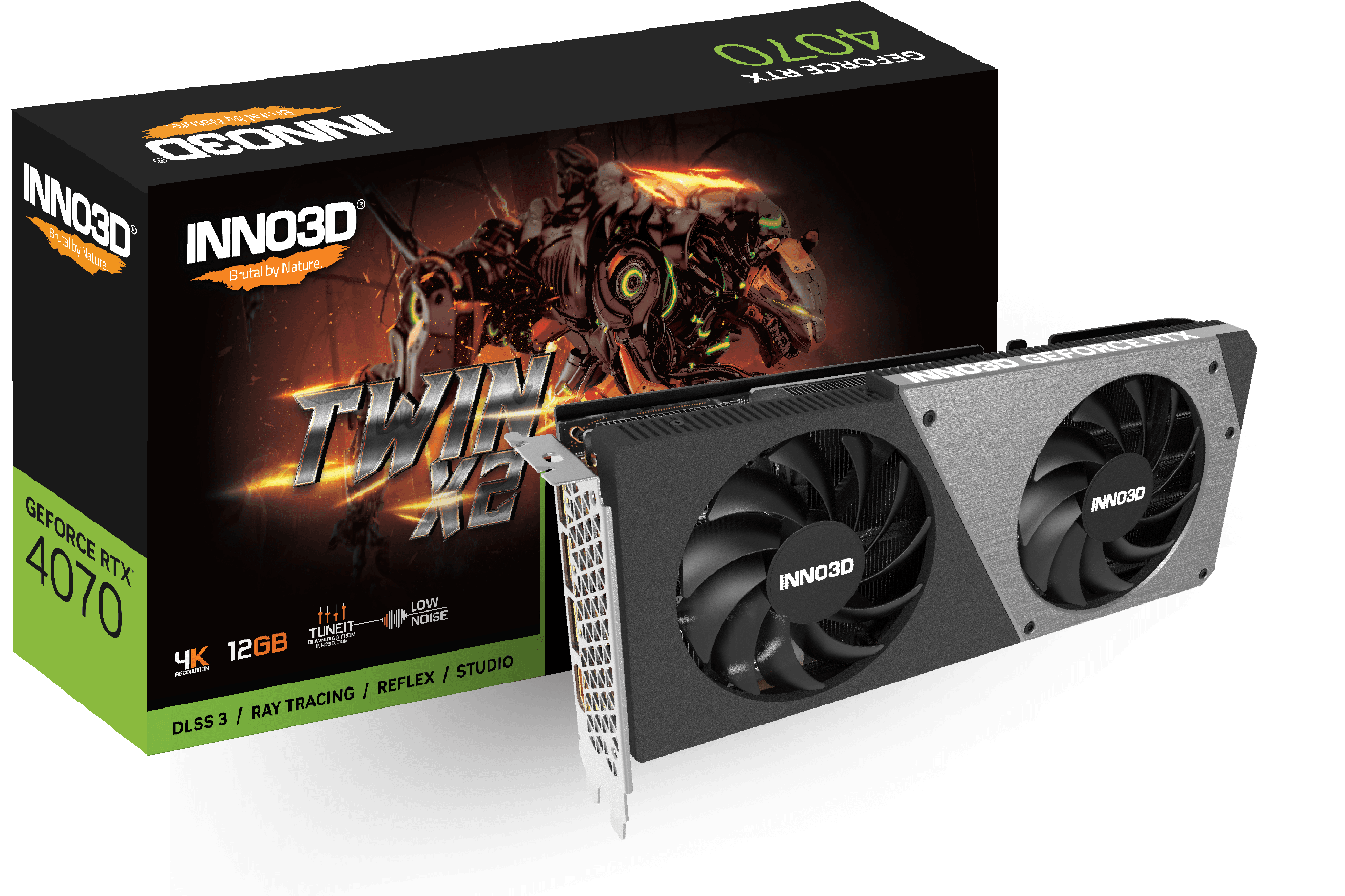 INNO 3D RTX4070 X2 12GB GDDR6X