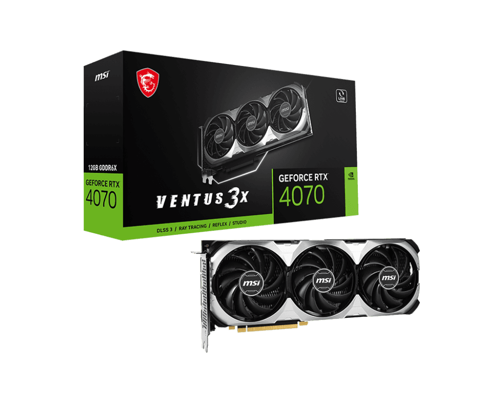 MSI RTX4070 VENTUS 3X 12G