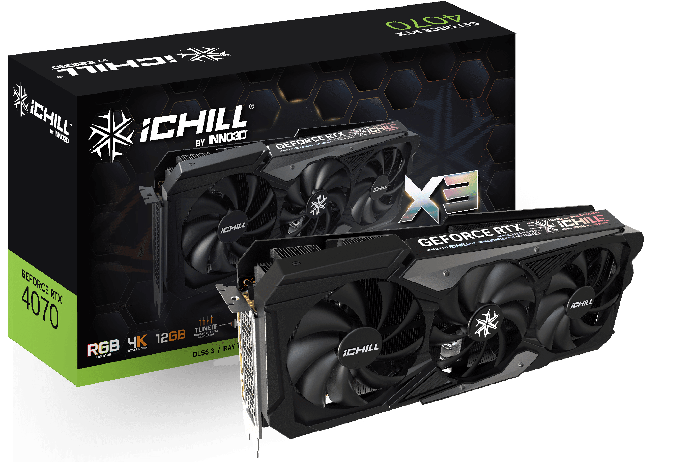ICHILL RTX4070-X3 12GB GDDR6X