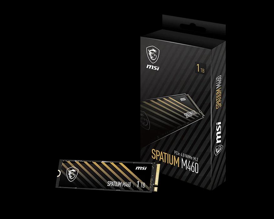 MSI SPATIUM M460 PCIE 4.0 M.2 1TB