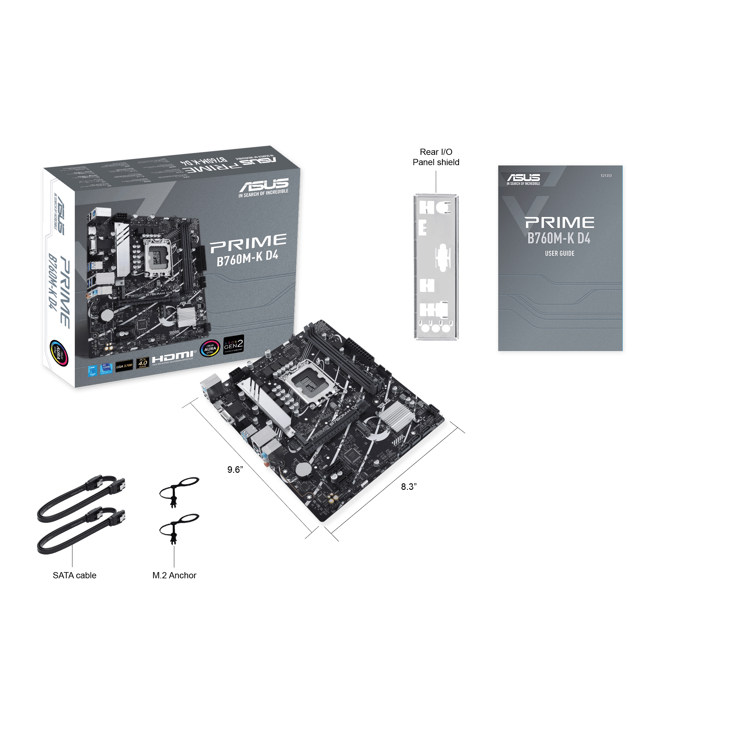ASUS PRIME B760M-K D4-CSM