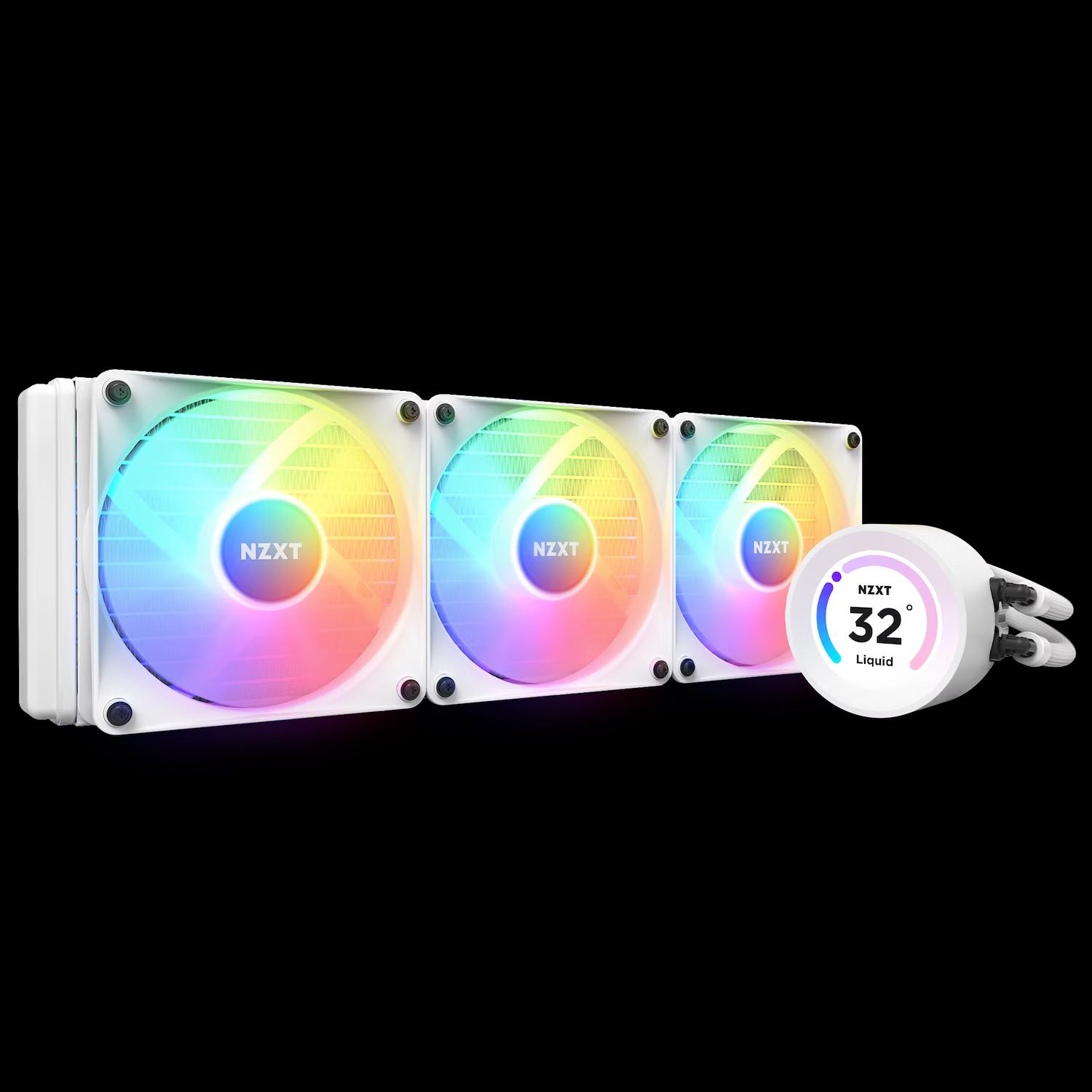 NZXT KRAKEN ELITE 360 RGB 360MM AIO LIQUID COOLER WHITE