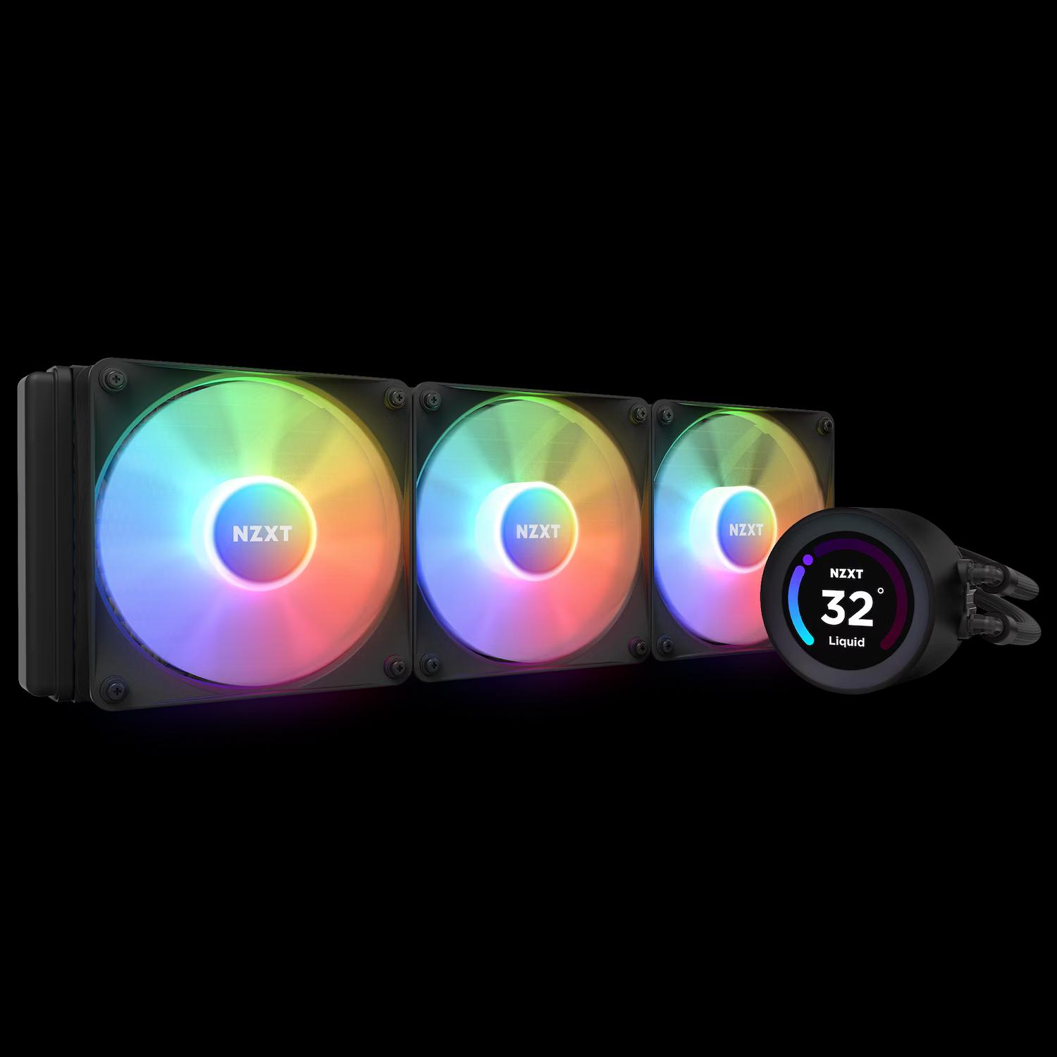 NZXT KRAKEN ELITE 360 RGB 360MM AIO LIQUID COOLER BLACK