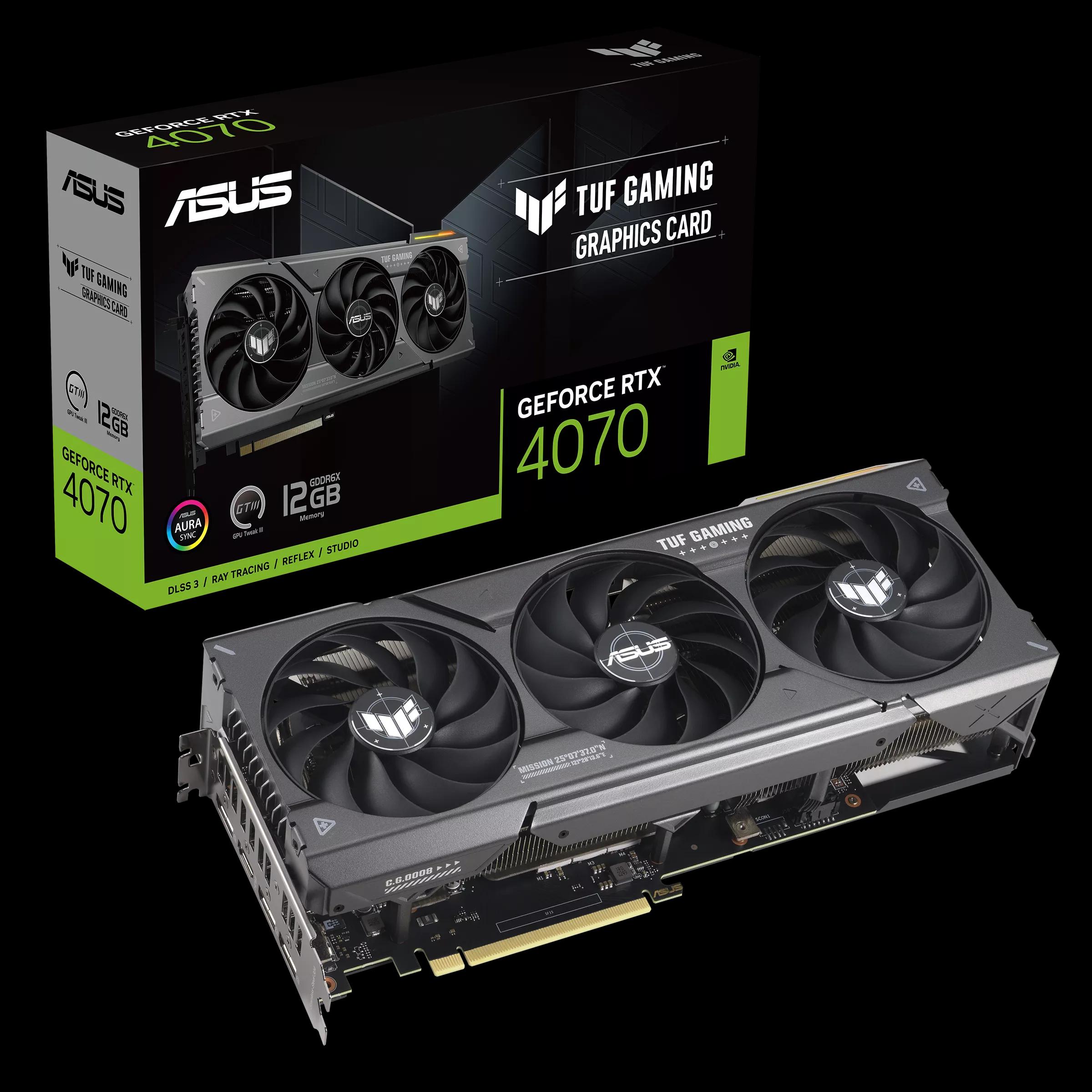 ASUS TUF RTX4070 12G GAMING