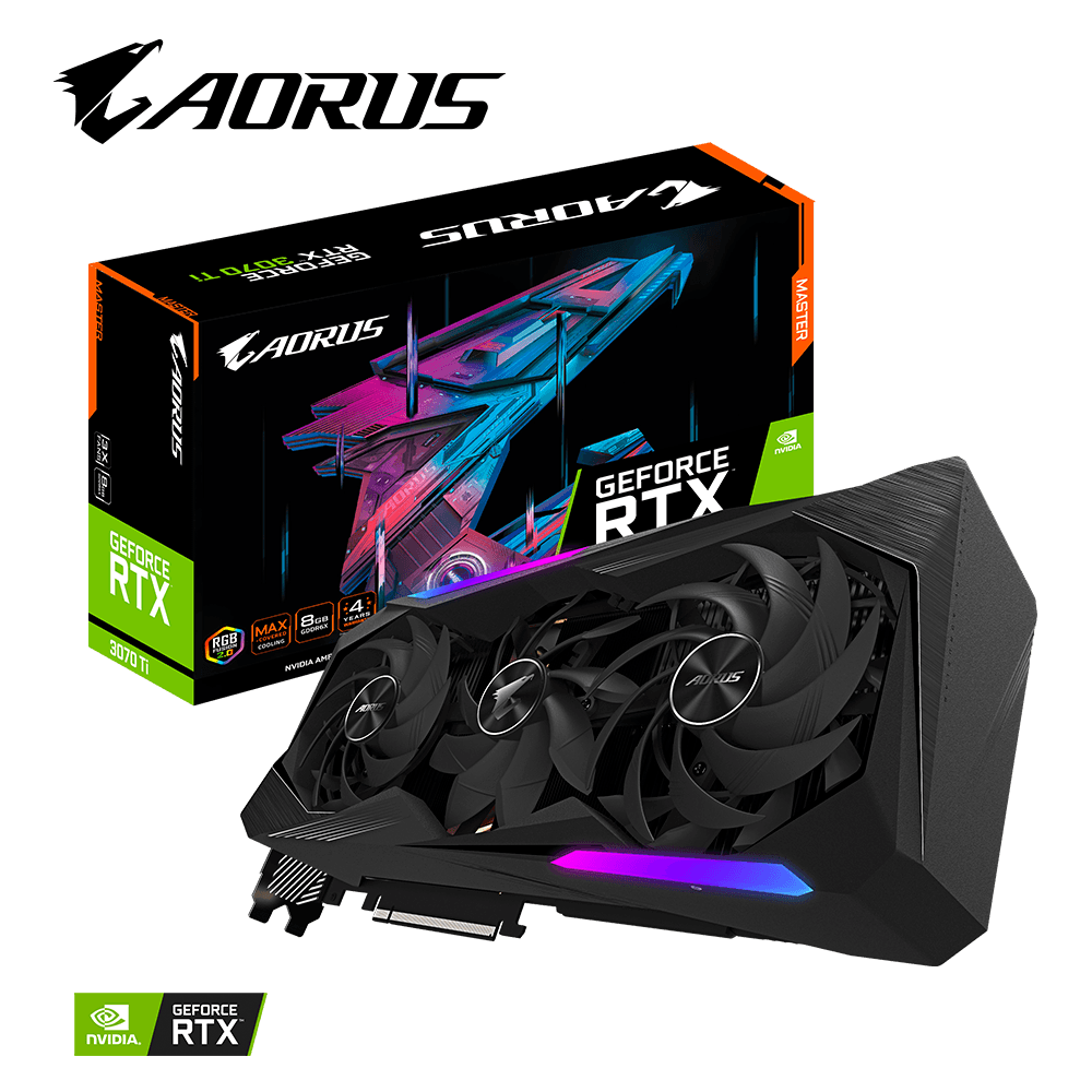 GIGABYTE AORUS GeForce RTX3070Ti MASTER 8G
